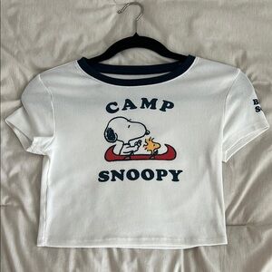 Camp Snoopy Baby Tee